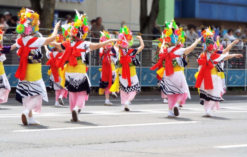 ねぶた祭りのハネト