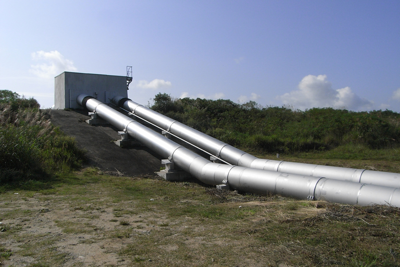 water intake pipe