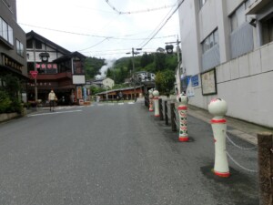 Naruko Onsen Station station street