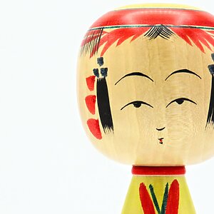 Yajiro Kokeshi&#39;s expression