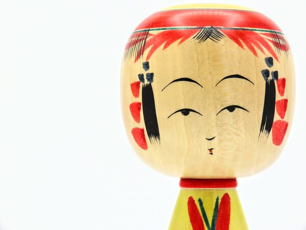 弥治郎こけしの表情