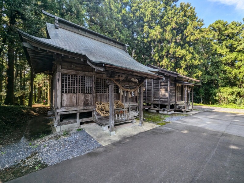 Antiguo salón de culto del santuario Osaki Hachiman