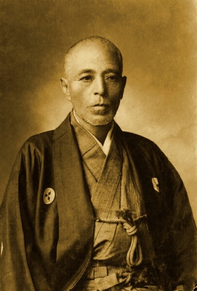 Hajime Saito (Goro Fujita) fotografiado en 1897