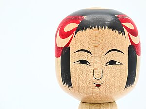 土湯こけしの表情