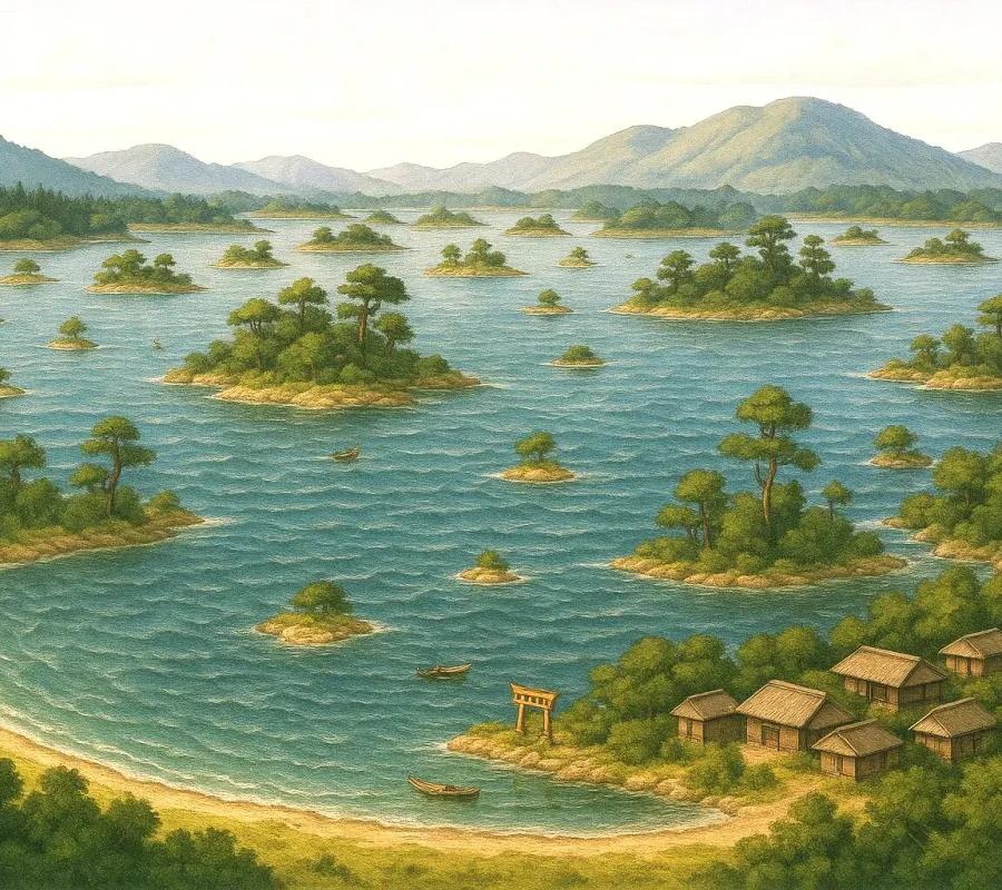 九十九島（象潟）のイメージ