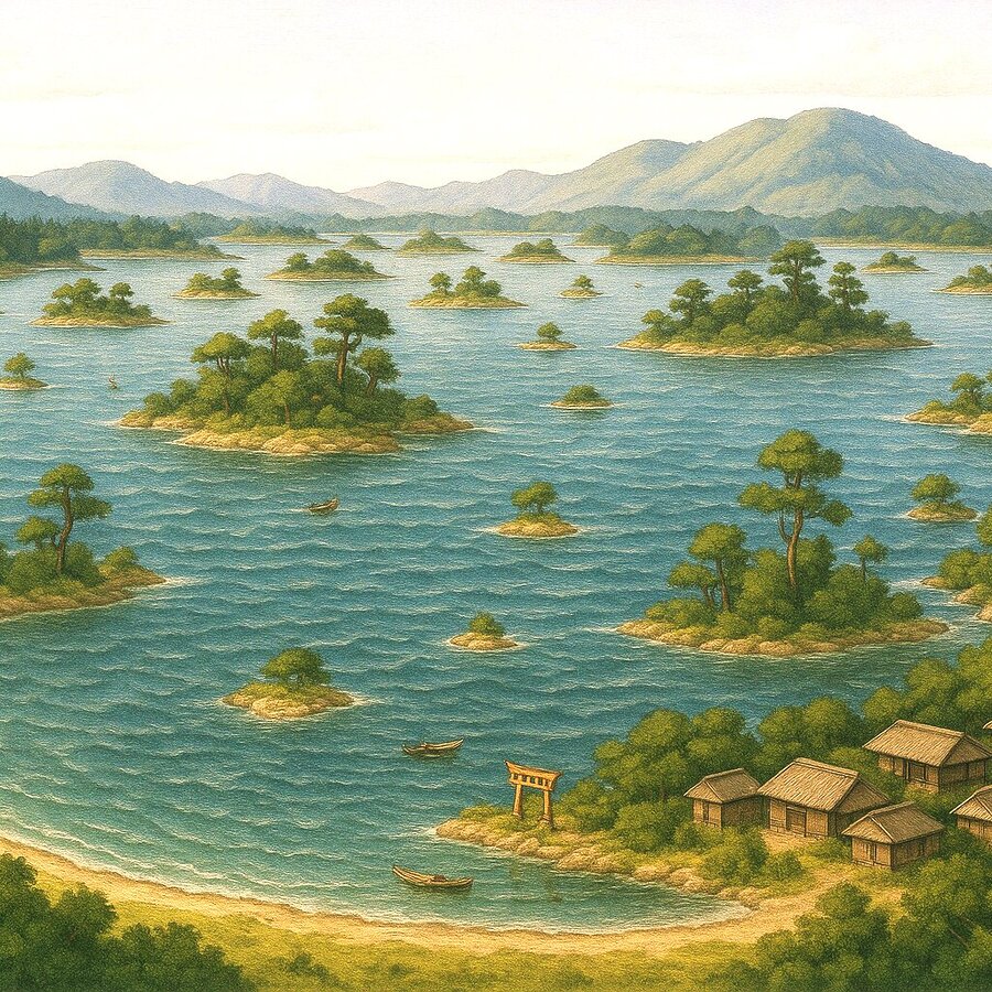 九十九島（象潟）のイメージ