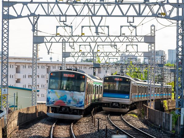 Senseki Line 205 series train