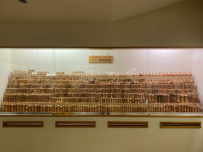 津轻小芥子博物馆的小芥子人偶展示②