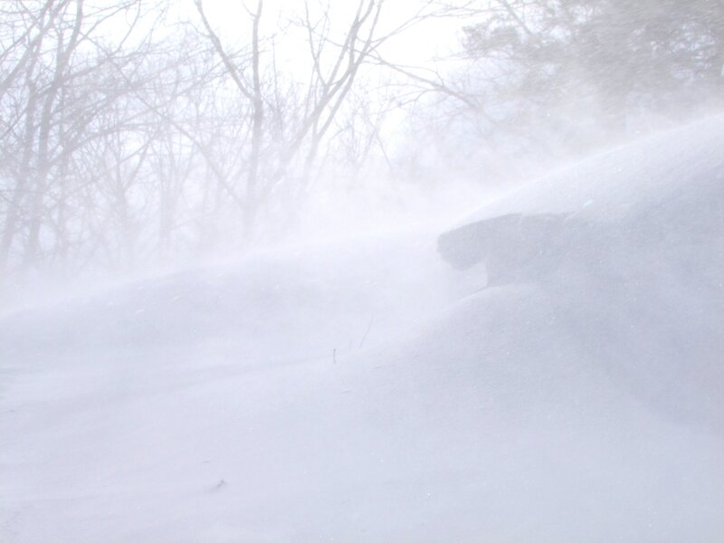 地吹雪