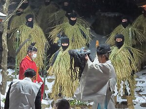 62nd Namahage Shiba Hill Festival (6)
