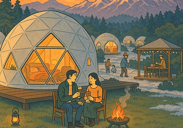 Glamping akita