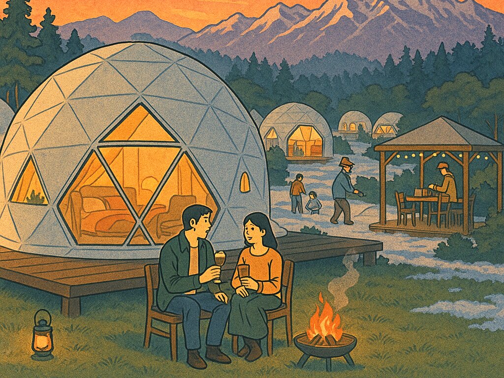 Glamping akita