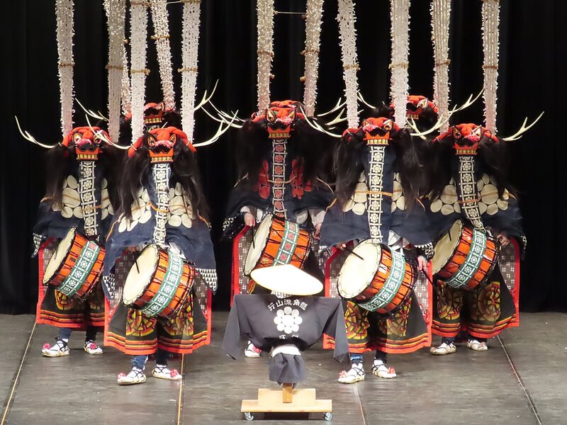 Gyoyama-ryu Kakei Deer Dance (1)