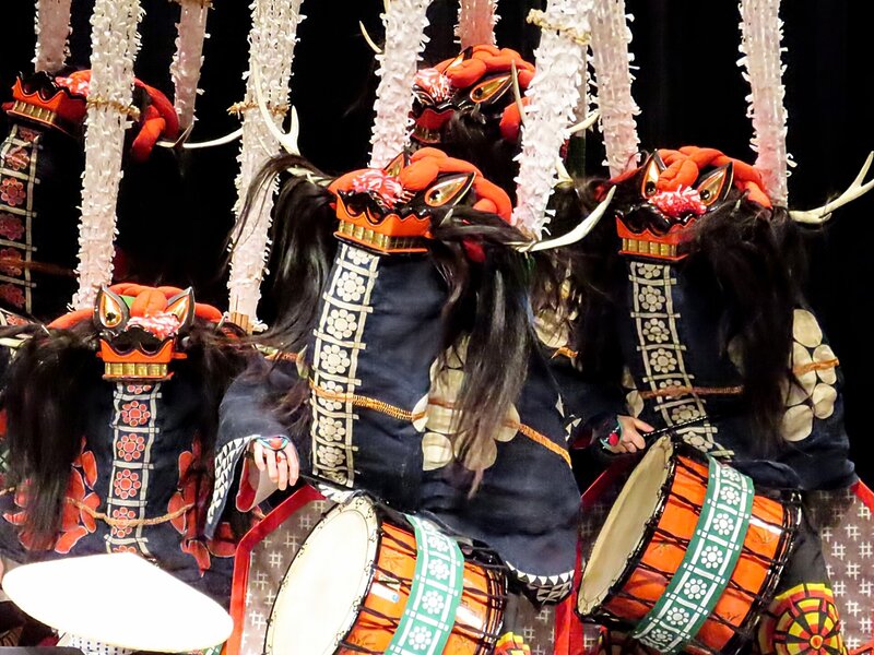 Gyoyama-ryu Kakei Deer Dance (2)