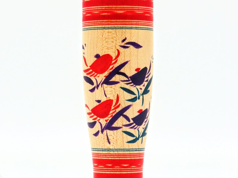 Crab chrysanthemum of kokeshi