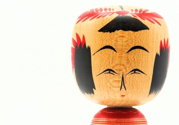 La expresión del samun kokeshi