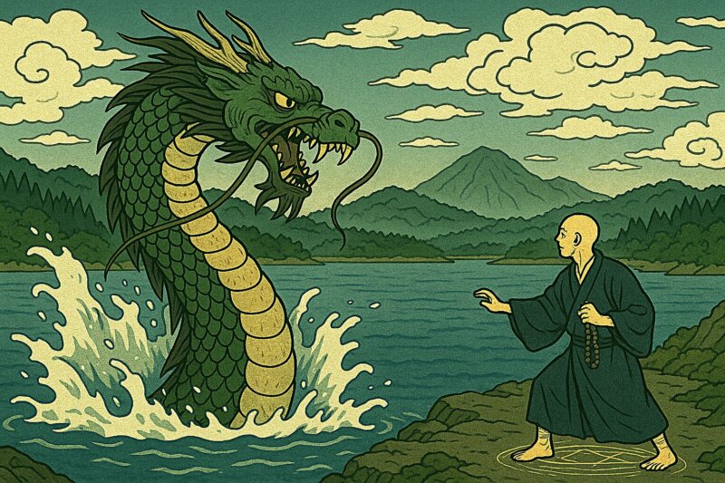 八郎太郎と南祖坊の戦い
