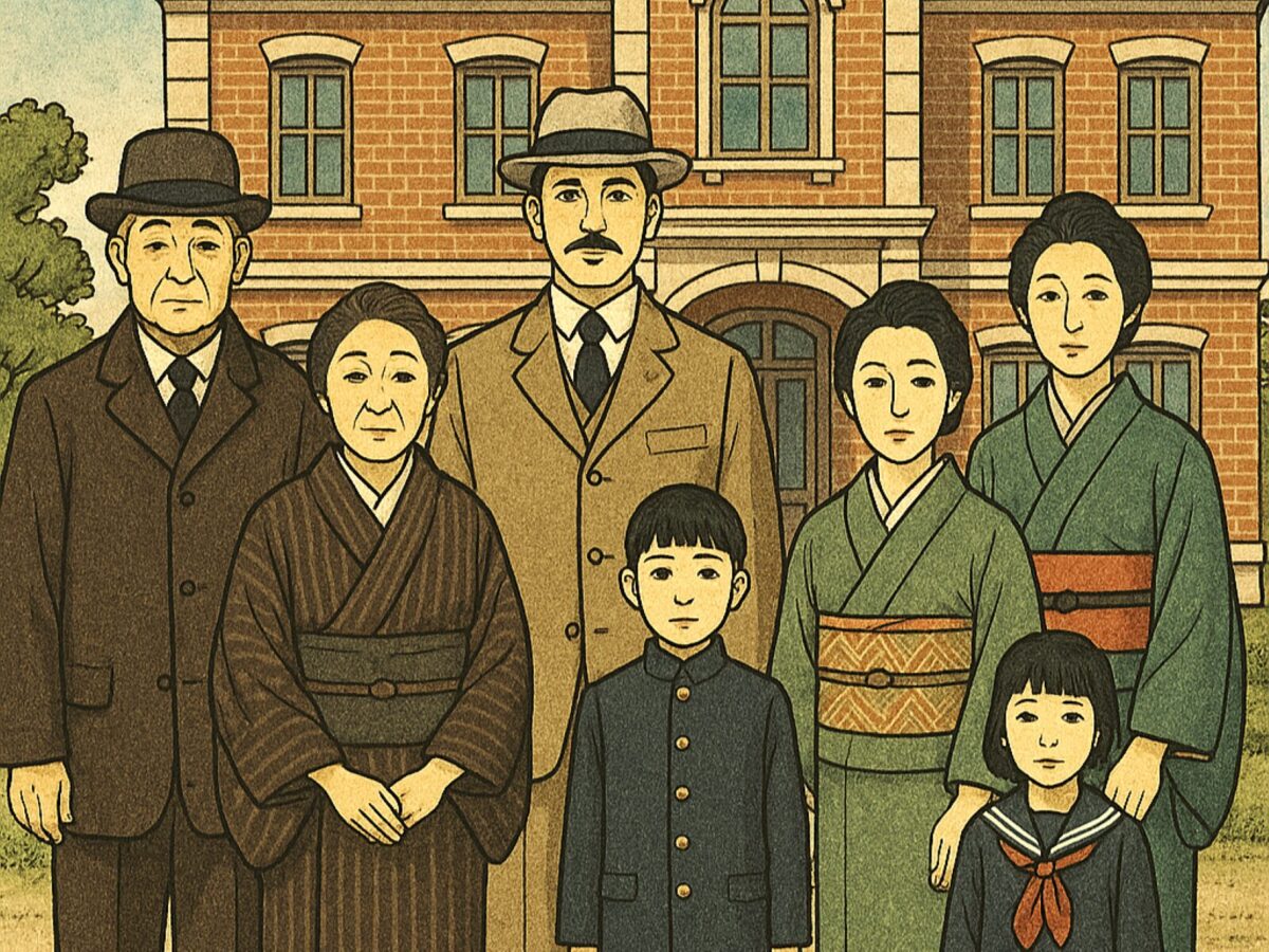 明治時代の家族写真