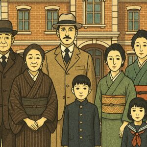 明治時代の家族写真