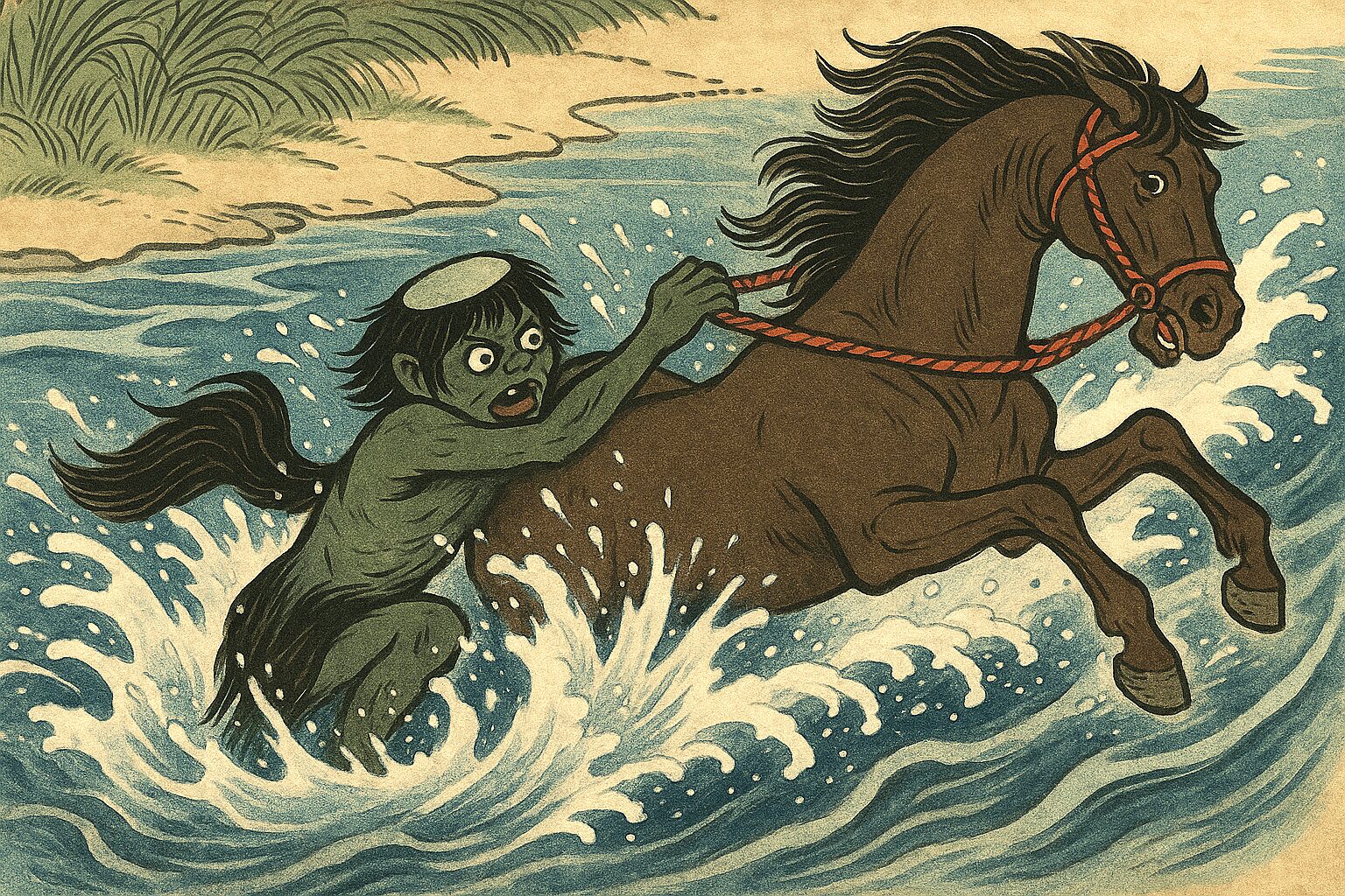 八戸に伝わる恐怖の水妖「メドツ」とは？ 〜河童とは一味違うローカル