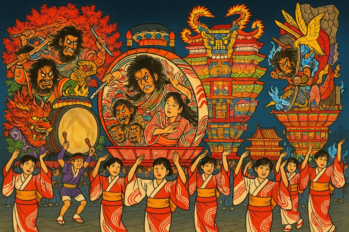 東北の夏祭り