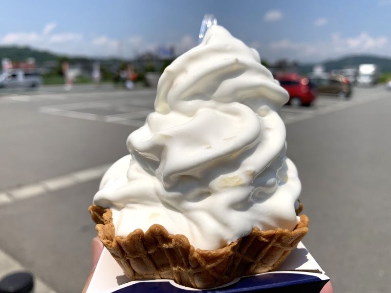 完熟りんごソフトクリーム