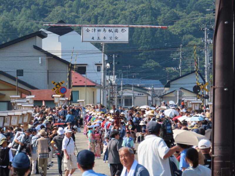 2025.07.22 会津田岛祇园祭_七行船游行①