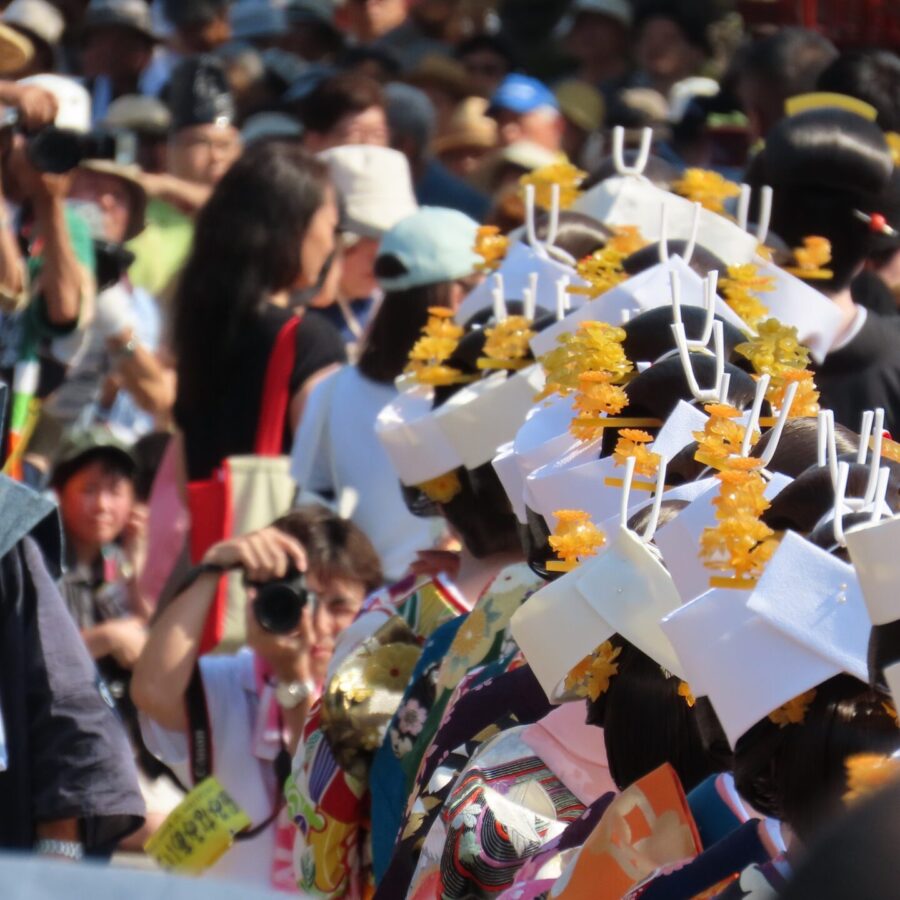2025.07.22 Festival Aizu-Tajima Gion_La procesión nupcial número 1 de Japón