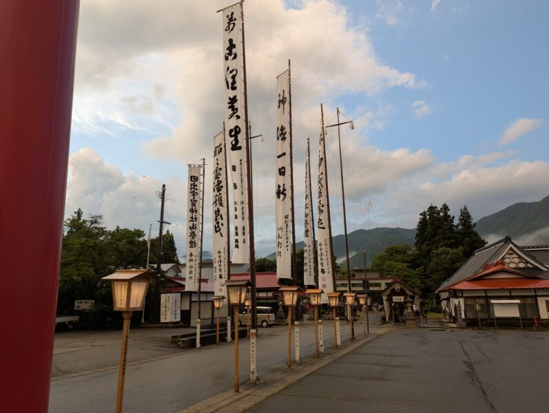 2025.07.22 Aizu Tajima Gion Festival_Inside the grounds of Tade Uga Shrine