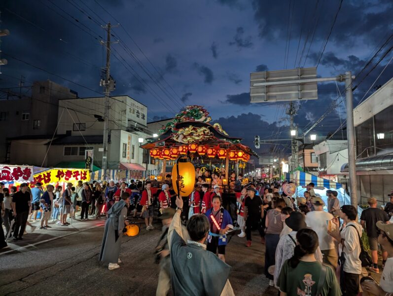 2025.07.22 Aizu Tajima Gion Festival_Large food stalls