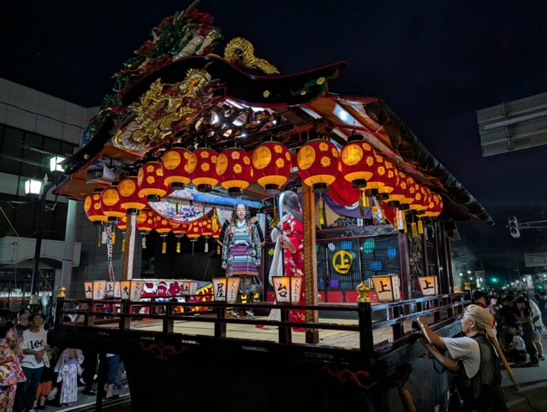 2025.07.22 Aizu Tajima Gion Festival_Otokodai Kabuki performance (1)