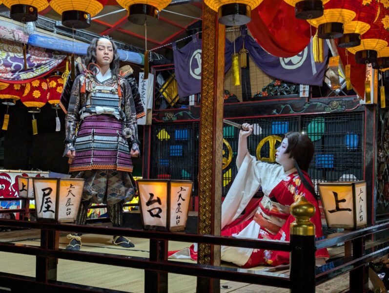 2025.07.22 Aizu Tajima Gion Festival_Otokodai Kabuki performance (2)