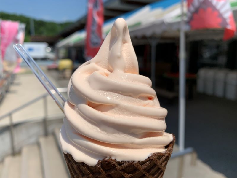 すいかソフトクリーム