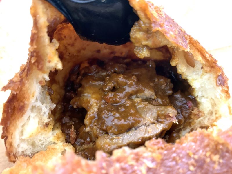 Pan de curry de cerdo