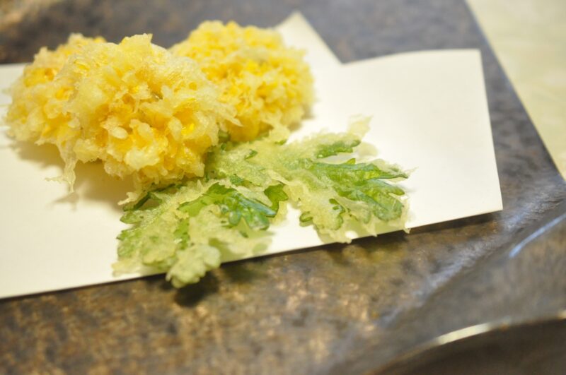 Tempura en el Palacio Afang