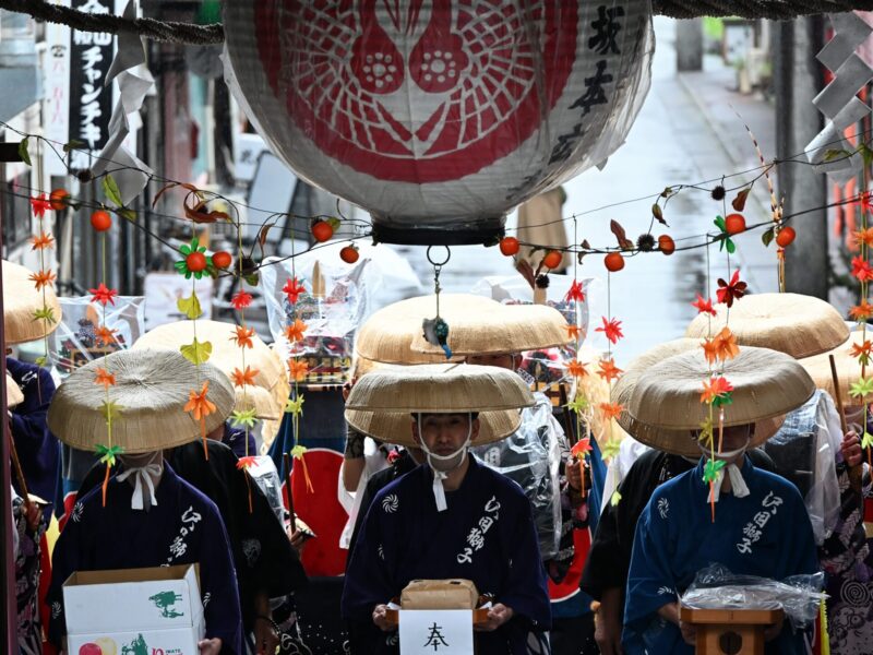 Danse du lion de Sawame (ville de Morioka)