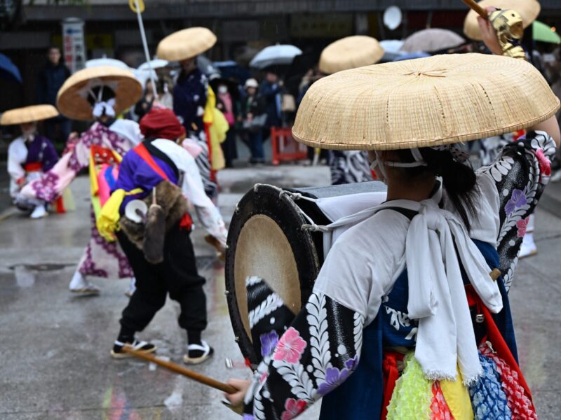 Danse du lion de Sawame (ville de Morioka)