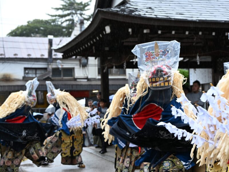 Danse du lion de Sawame (ville de Morioka)
