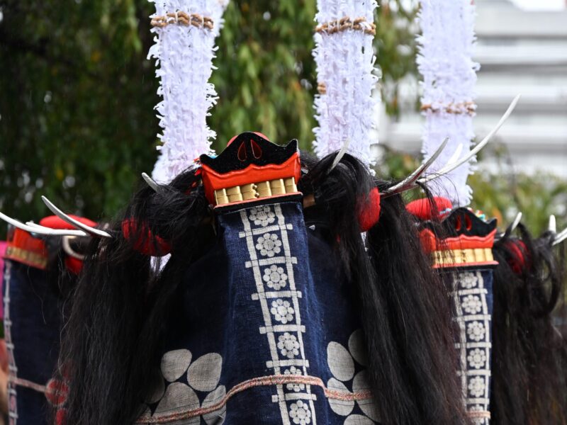 Danse du lion Kanazu Ryusekiseki (ville d'Oshu)