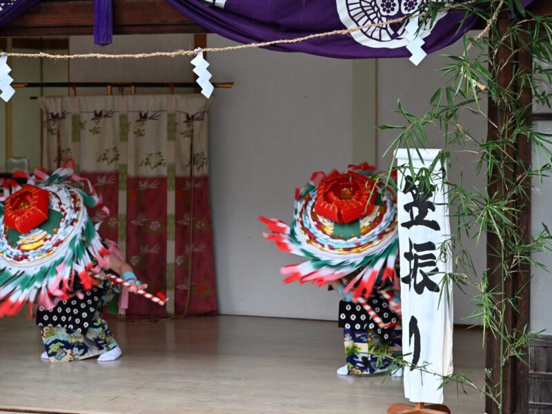 Danse de la plantation du riz de Kurokawa (ville de Morioka)