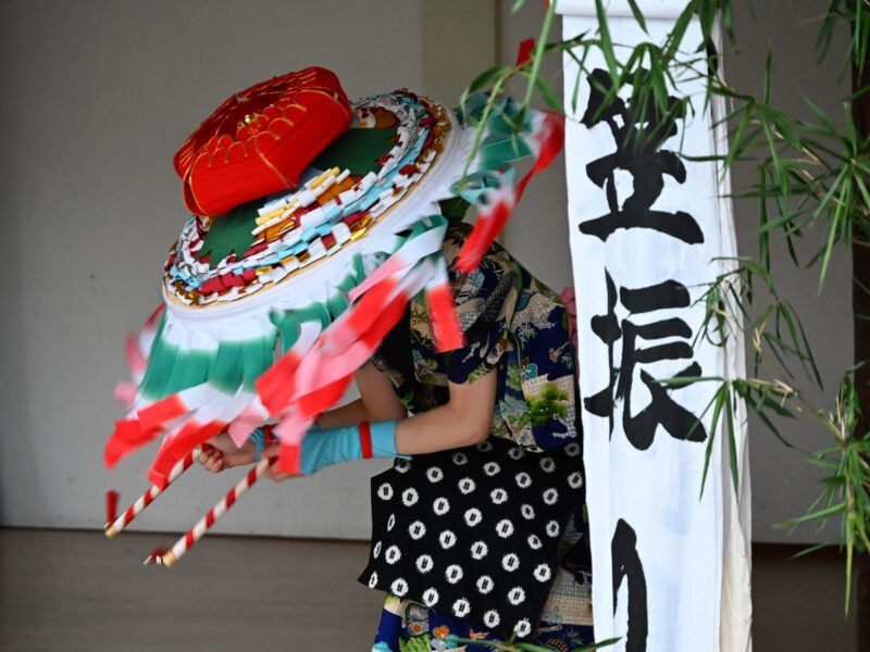 Danse de la plantation du riz de Kurokawa (ville de Morioka)