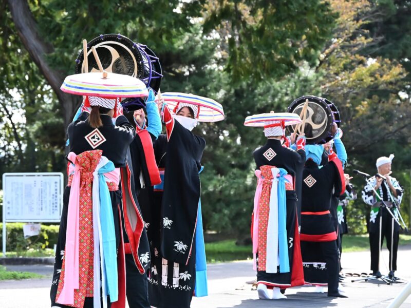 大泽插秧舞(仙台市泉区)——2025年秋民祭