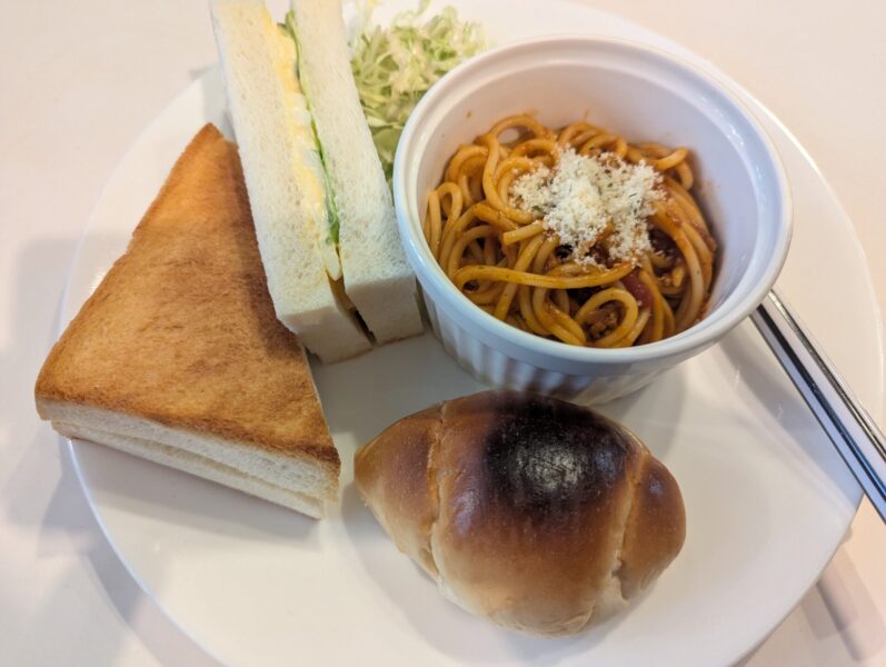 Menú del día de la casa de té Liebe