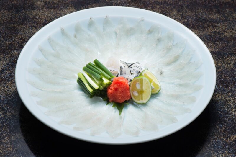 Sashimi fugu (tessa)