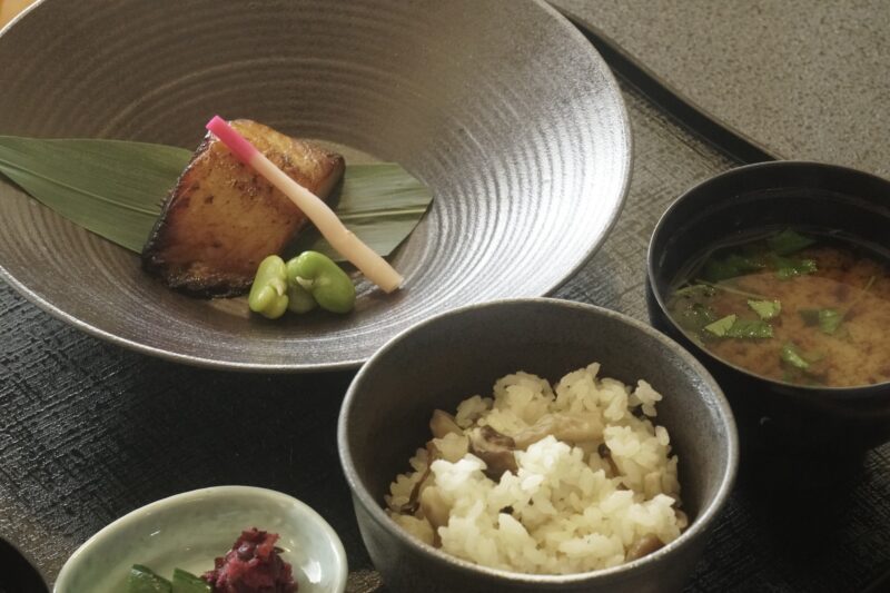 一汁一菜の茶懐石のイメージ