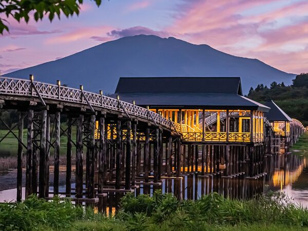 鶴の舞橋 - 夕景