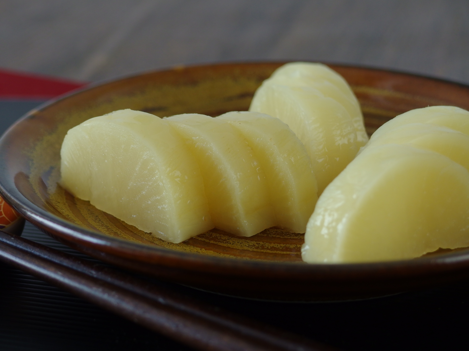 たくあんで食器を拭う作法「洗鉢」