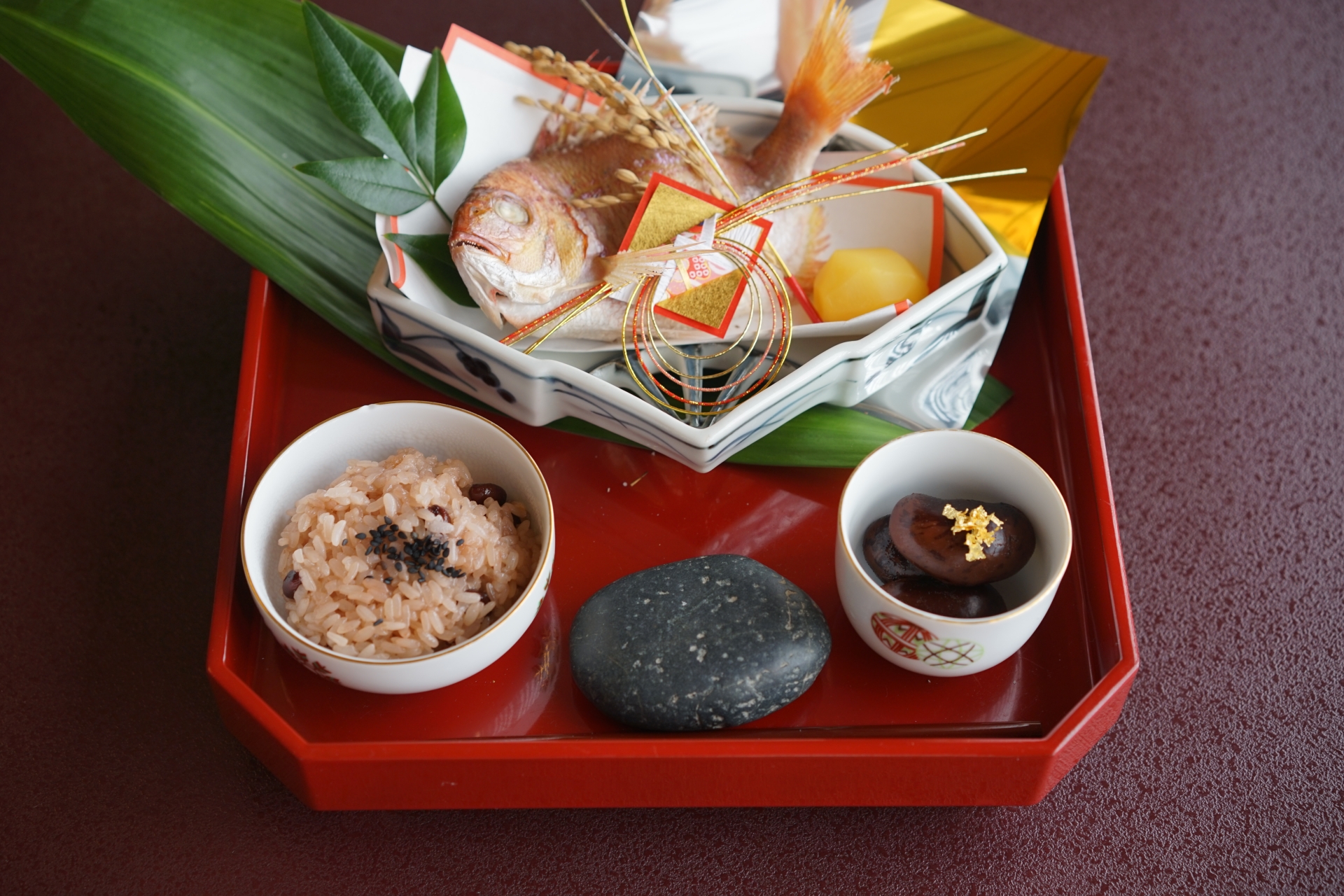 お食い初めの膳