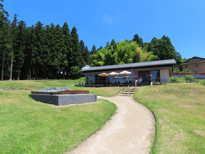 Cafe on the grounds of Enichiji Temple