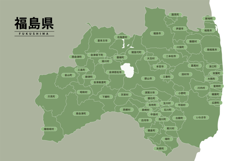 Map (Fukushima Prefecture)
